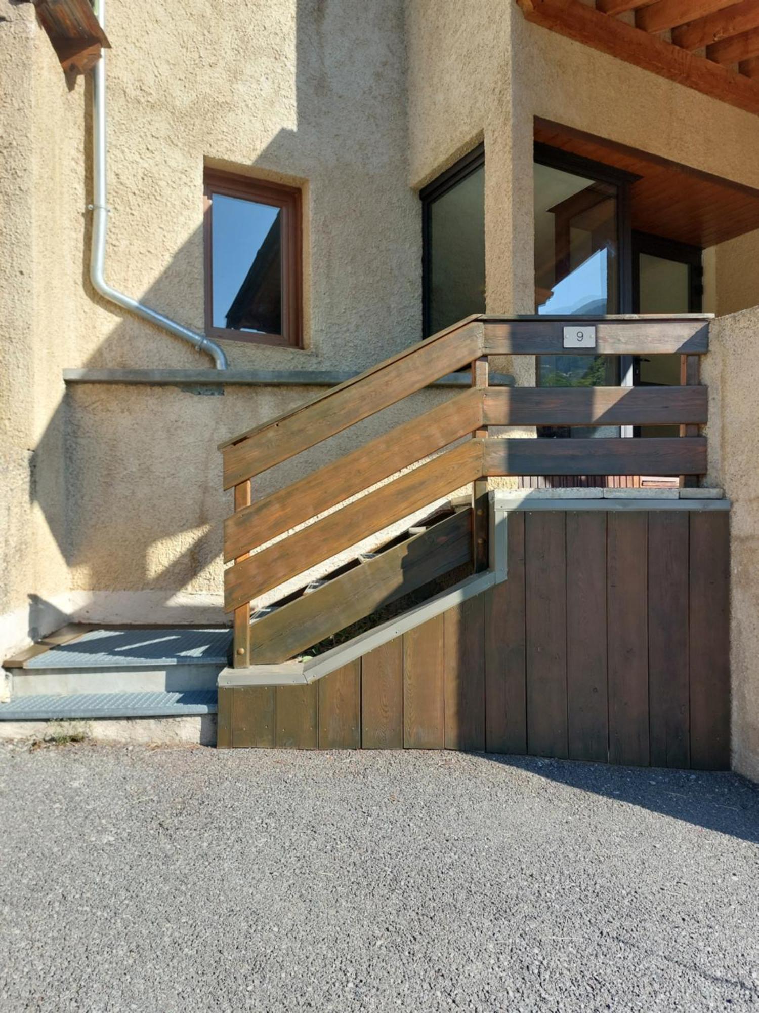 Le Studio Du Queyras Avec Vue Sur La Montagne Abriès Esterno foto